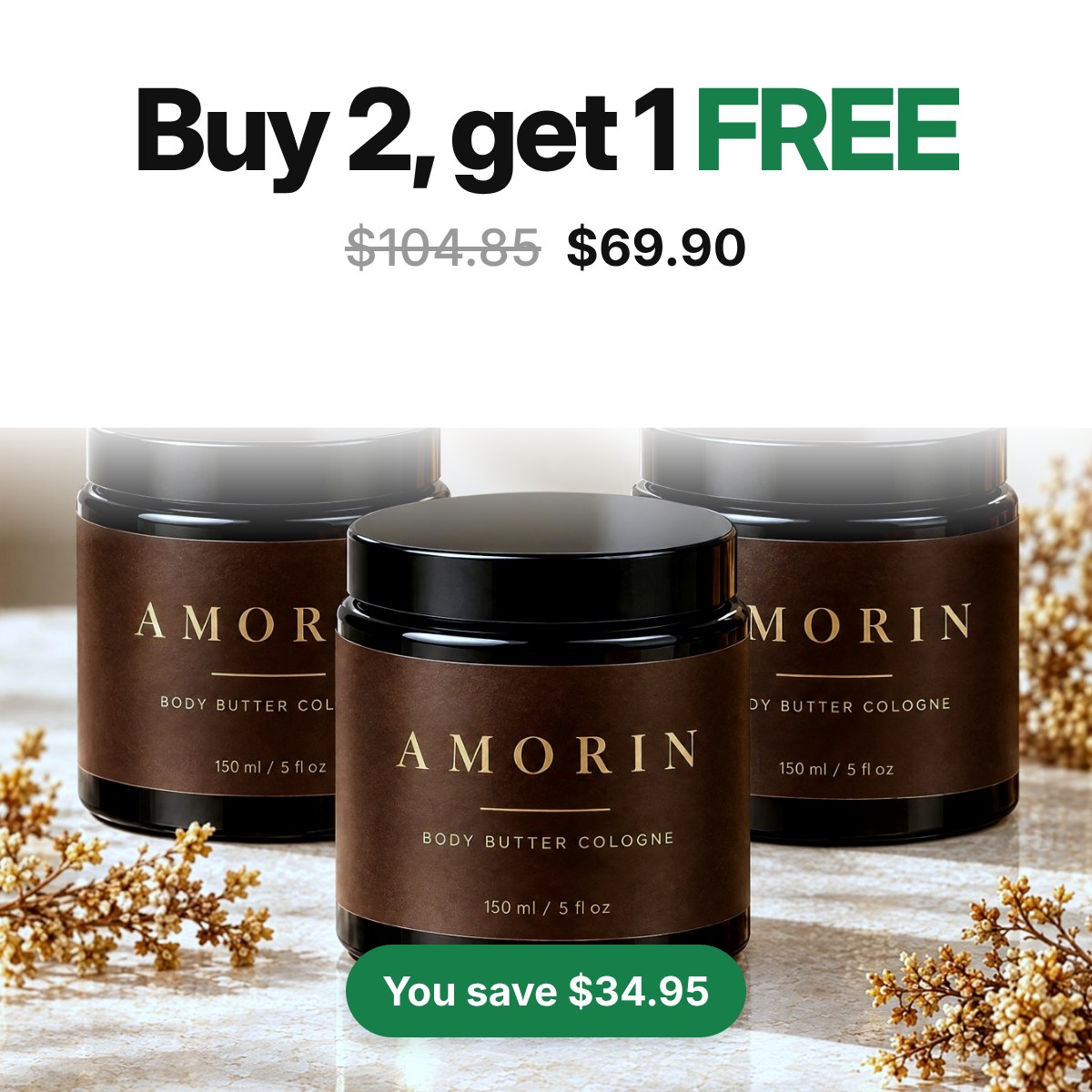 Buy 2 get 1 free